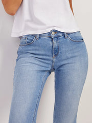 Mid Rise Slim Straight Hubert Jeans