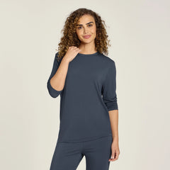 Pajama Long Sleeve Crew Neck
