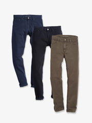 Slim Twill Stretch Jeans 3-Pack