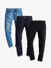 Skinny Benson, Wooster and Jay 3-Pack Jeans