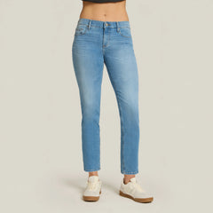 Mid Rise Slim Straight Logan Jeans