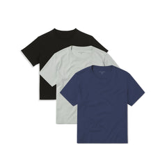 Everyday Cotton Crew Tee 3-Pack