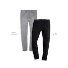 Slim Mercer and Slim Jay 2-pack Jeans