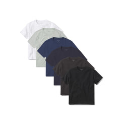 Everyday Cotton Crew Tee 6-Pack