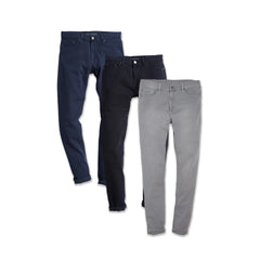 Slim Twill Stretch Jeans 3-Pack