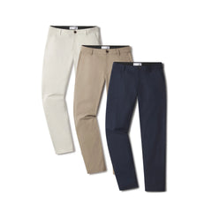 Slim Tech Pants 3-Pack