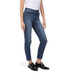 High Rise Mom Ridge Jeans