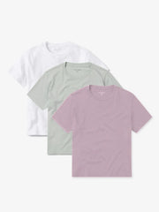 Everyday Cotton Crew Tee 3-Pack