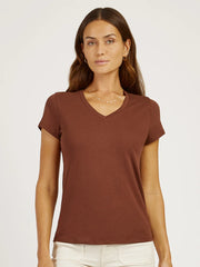 New Fitted V-Neck Marcy