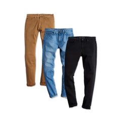 Skinny Mercer, Benson and Jay 3-Pack Jeans