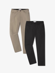 5 Pocket Travel Pants 2-Pack