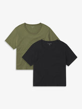 Everyday Cotton One Pocket Crew Tee 2-Pack