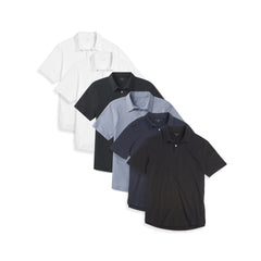 Jersey Sueded Polo 6-Pack