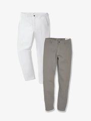 Everyday Comfort Slim Chino Pants 2-Pack