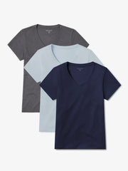 Fitted V-Neck Marcy 3-Pack