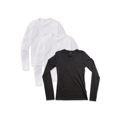 Long Sleeve Crew Tee Marcy 3-Pack