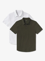 Luxe Performance Polo 2-Pack