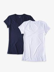 Fitted V-Neck Marcy 2-Pack WDP2