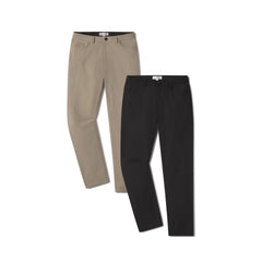 5 Pocket Travel Pants 2-Pack
