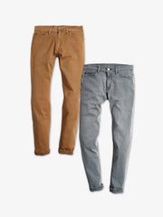 Slim Mercer and Slim Stone 2-Pack Jeans