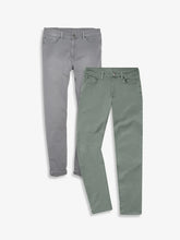 Slim Twill Stretch Jeans 2-Pack