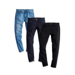 Skinny Benson, Wooster and Jay 3-Pack Jeans