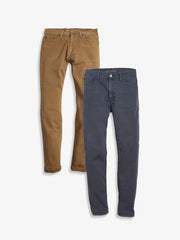 Slim Twill Stretch Jeans 2-Pack