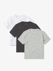 Everyday Cotton Crew Tee 3-Pack
