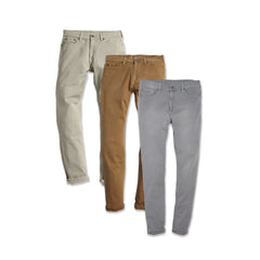 Skinny Twill Stretch Jeans 3-Pack