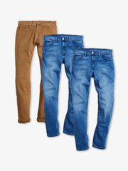 Straight Mercer and Straight Staple 3-Pack Jeans