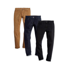 Straight Mercer, Wooster and Jay 3-Pack Jeans