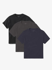 Everyday Cotton Crew Tee 3-Pack