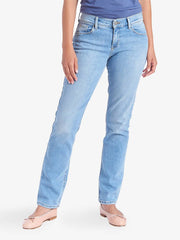 Mid Rise Slim Straight Grand Jeans