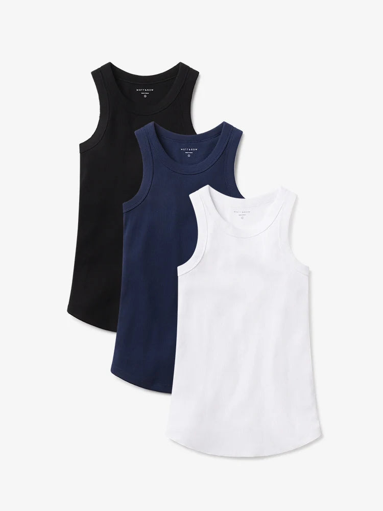 Rib Tank Tee 3-Pack