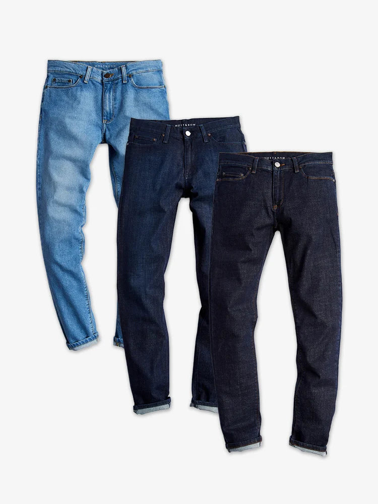 Slim Benson, Crosby and Wooster 3-Pack Jeans