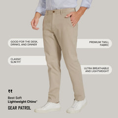 Everyday Comfort Slim Chino Pants
