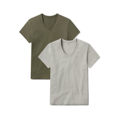 Relaxed V-Neck Marcy Tee 2-Pack