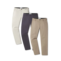 5 Pocket Travel Pants 3-Pack
