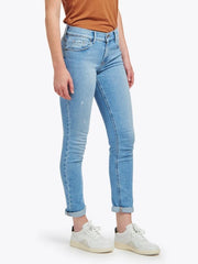 Mid Rise Slim Straight Hubert Jeans