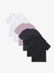 Everyday Cotton Crew Tee 6-Pack