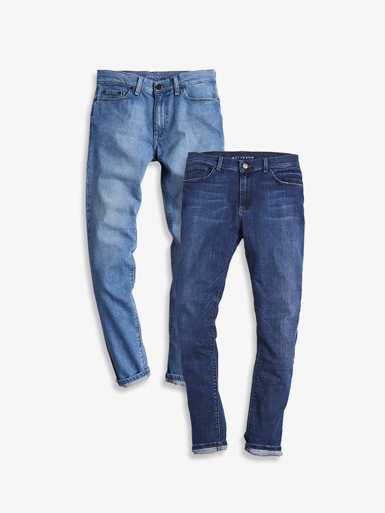 Straight Benson and Straight Wooster 2-Pack Jeans