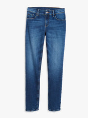 Mid Rise Slim Straight Grand Jeans