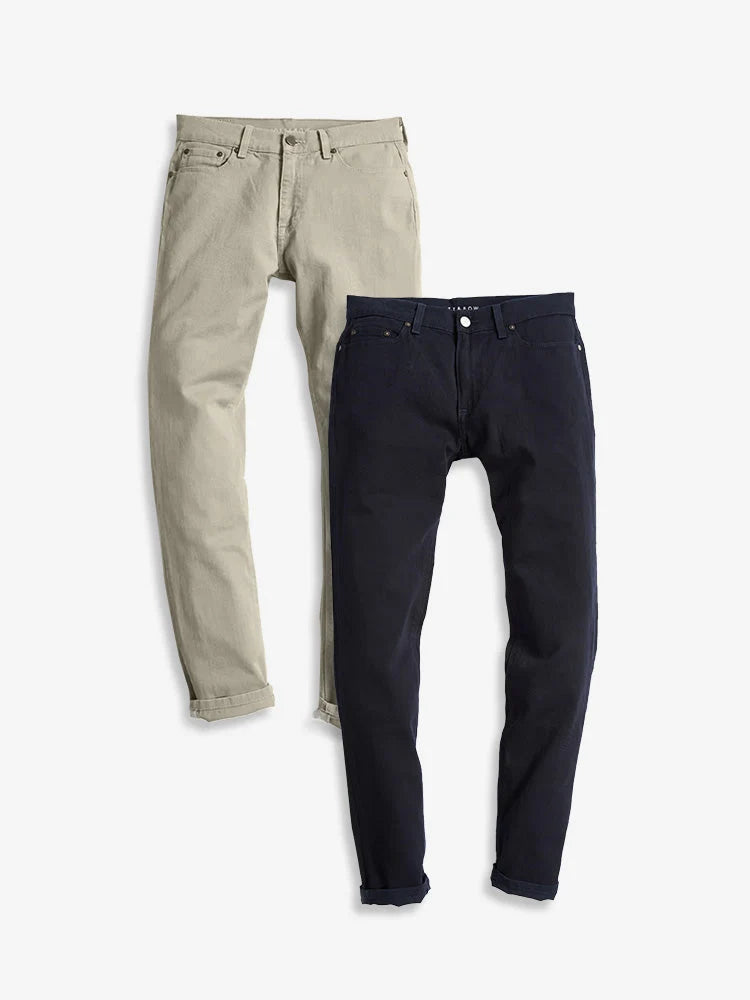 Slim Twill Stretch Jeans 2-Pack