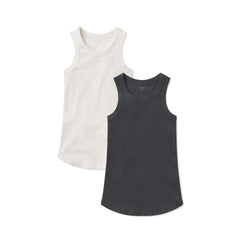 Rib Tank Tee 2-Pack