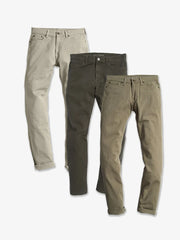 Slim Twill Stretch Jeans 3-Pack