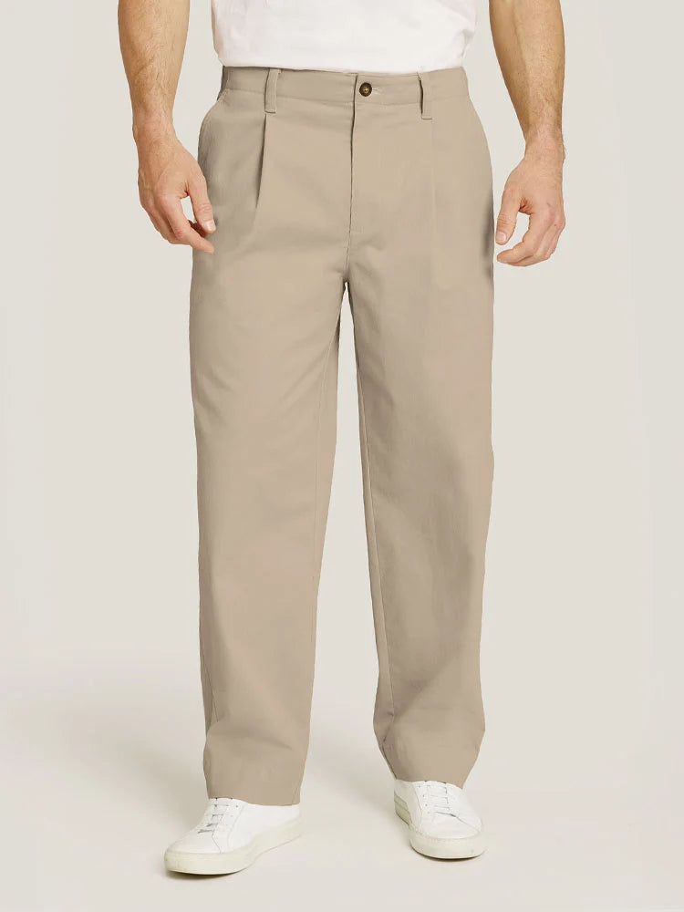 Wide Leg Chino Pants