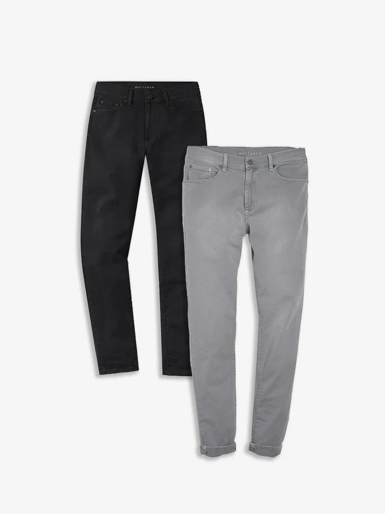 Slim Stone and Slim Mercer 2-pack Jeans