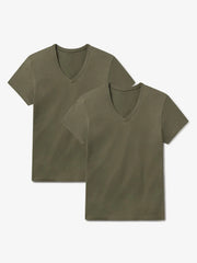 Relaxed V-Neck Marcy Tee 2-Pack