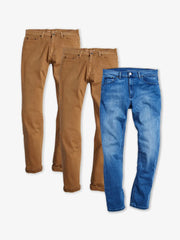 Straight Mercer and Straight Staple 3-Pack Jeans