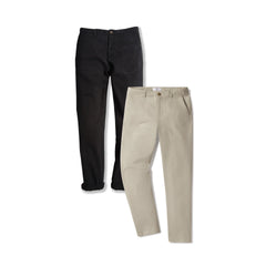 Everyday Comfort Slim Chino Pants 2-Pack